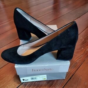 Franco Sarto suede heels sz 9 EUC